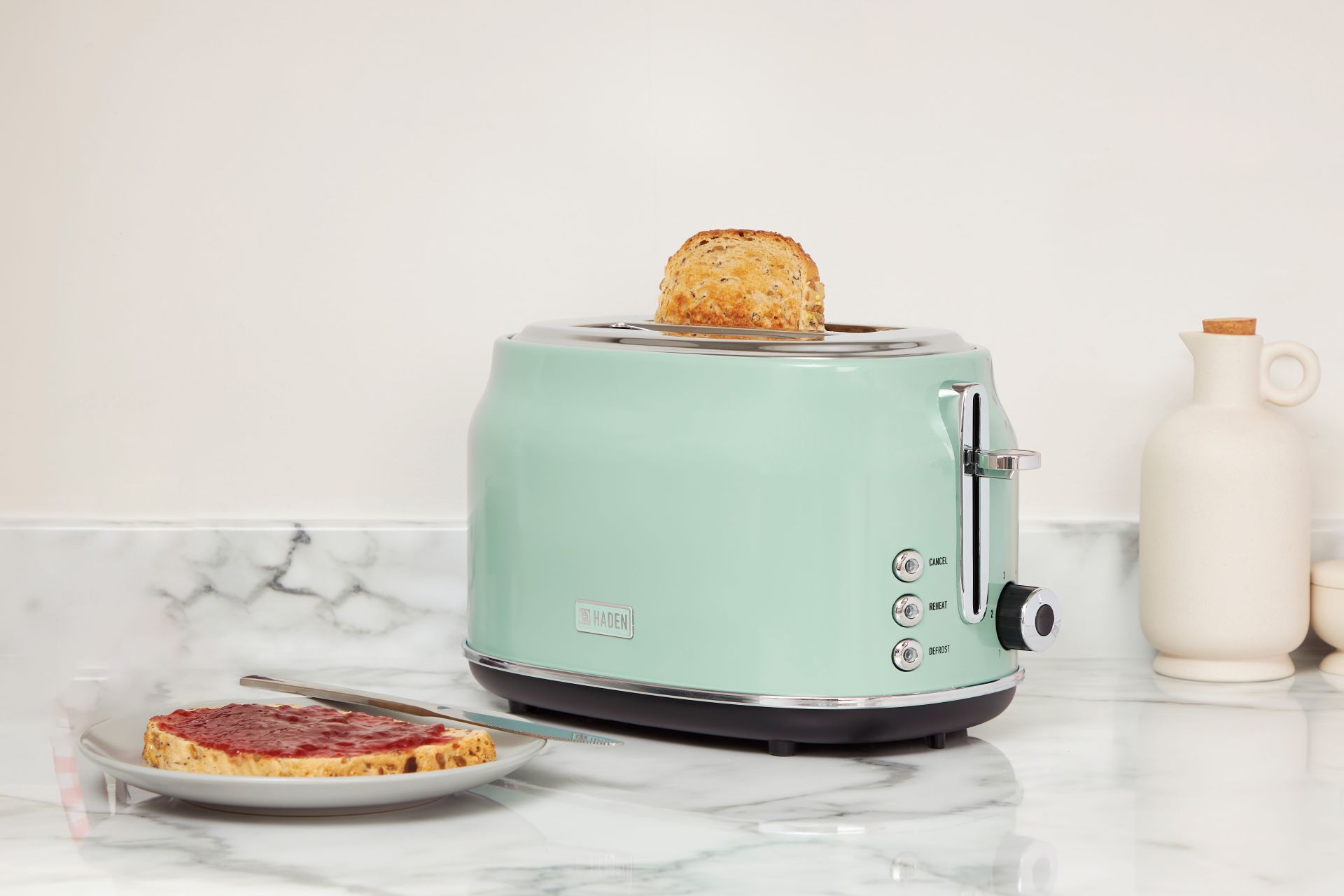 Haden broodrooster Cotswold groen kopen? Theretrofamily.nl Voor 22.